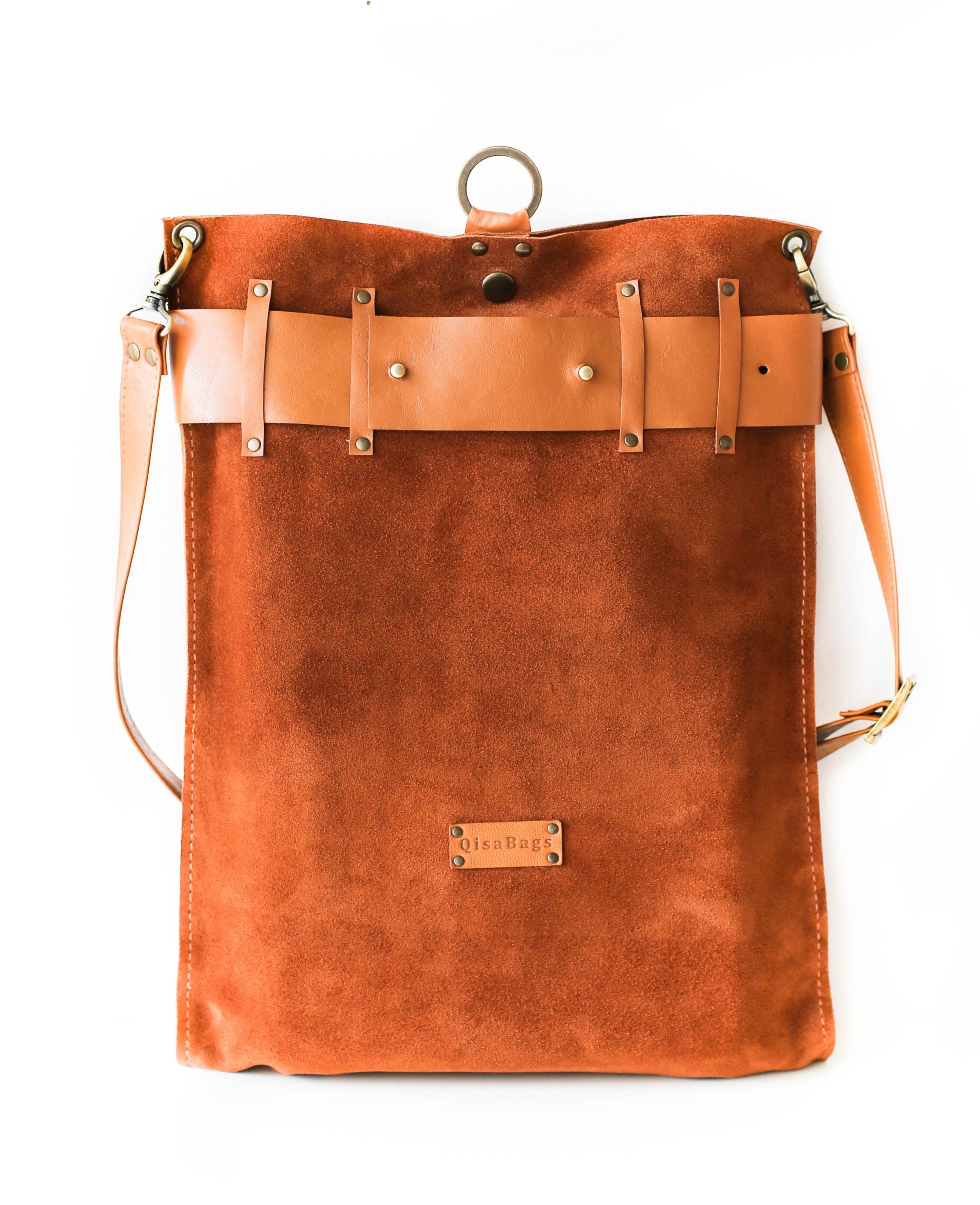 Suede Brown Purse