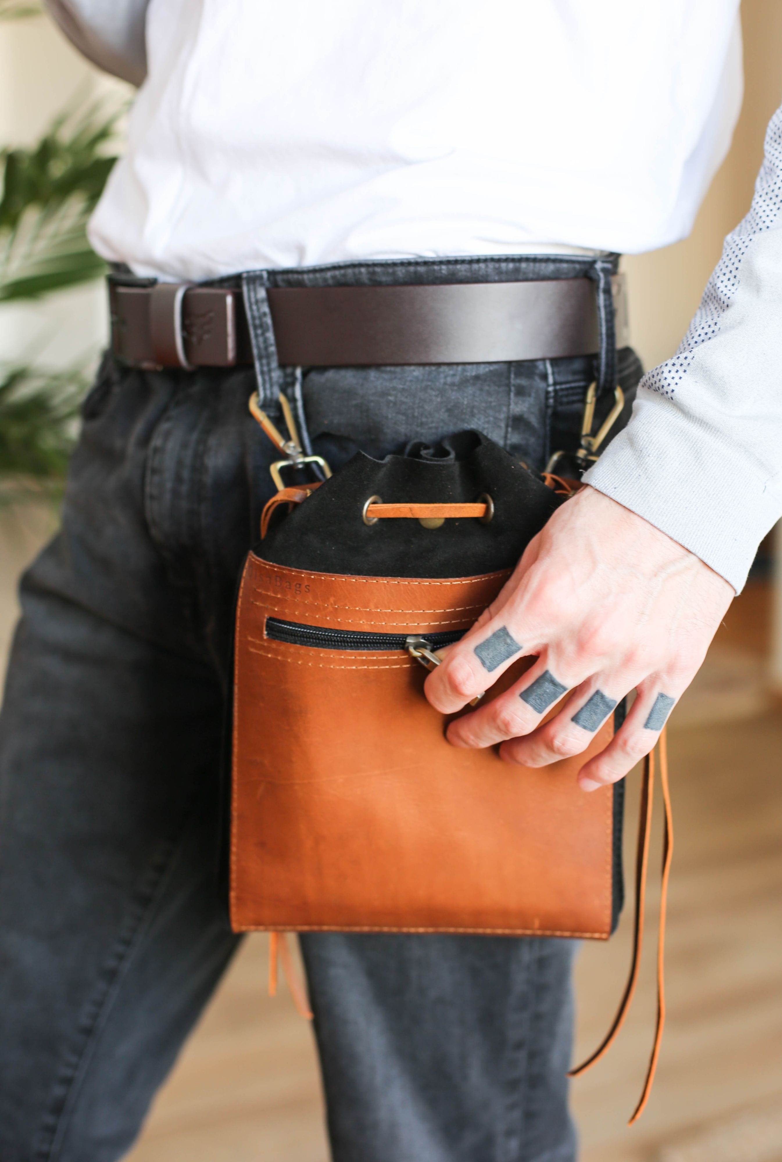 men's belt bag