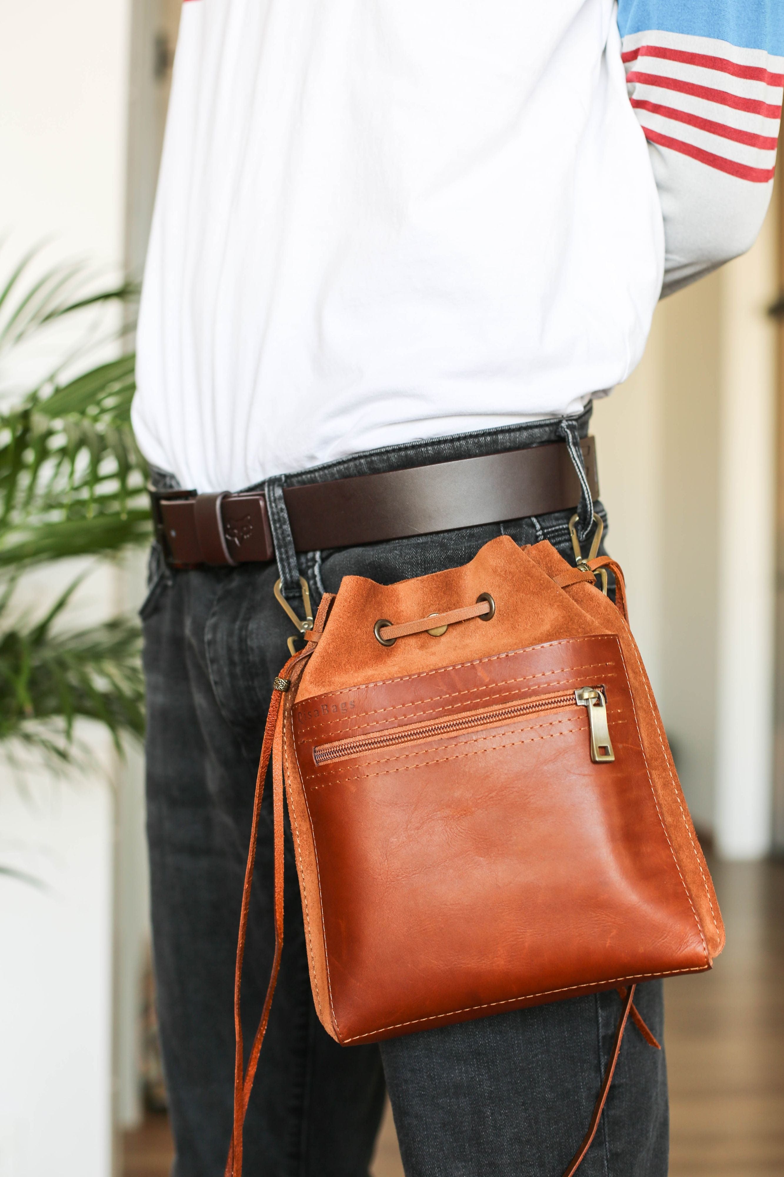 mens belt bags