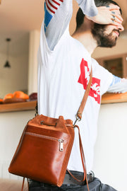 mens crossbody leather bags