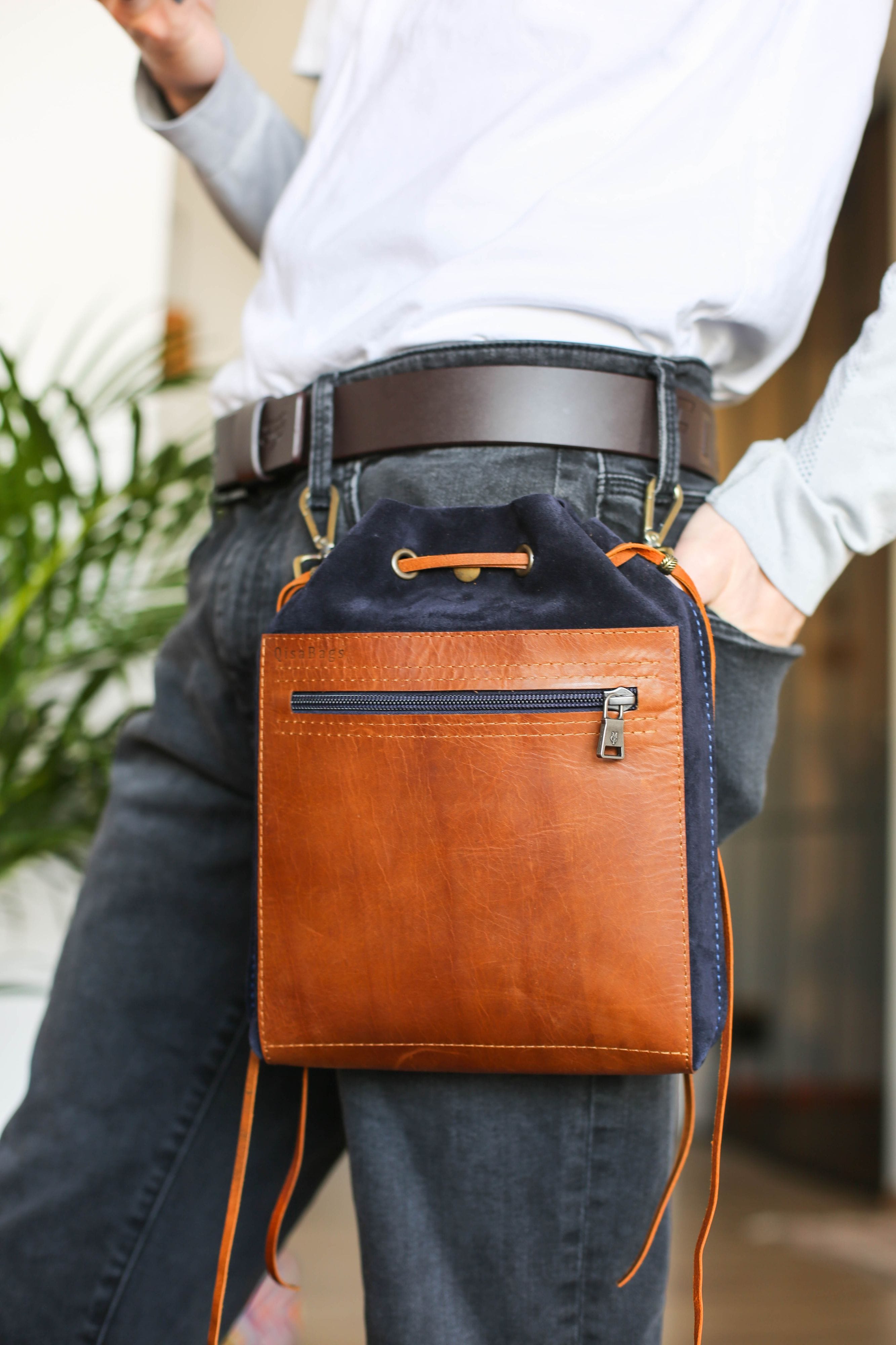 men's belt bag