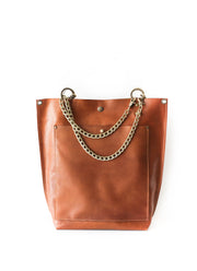 Large Brown Leather Bag