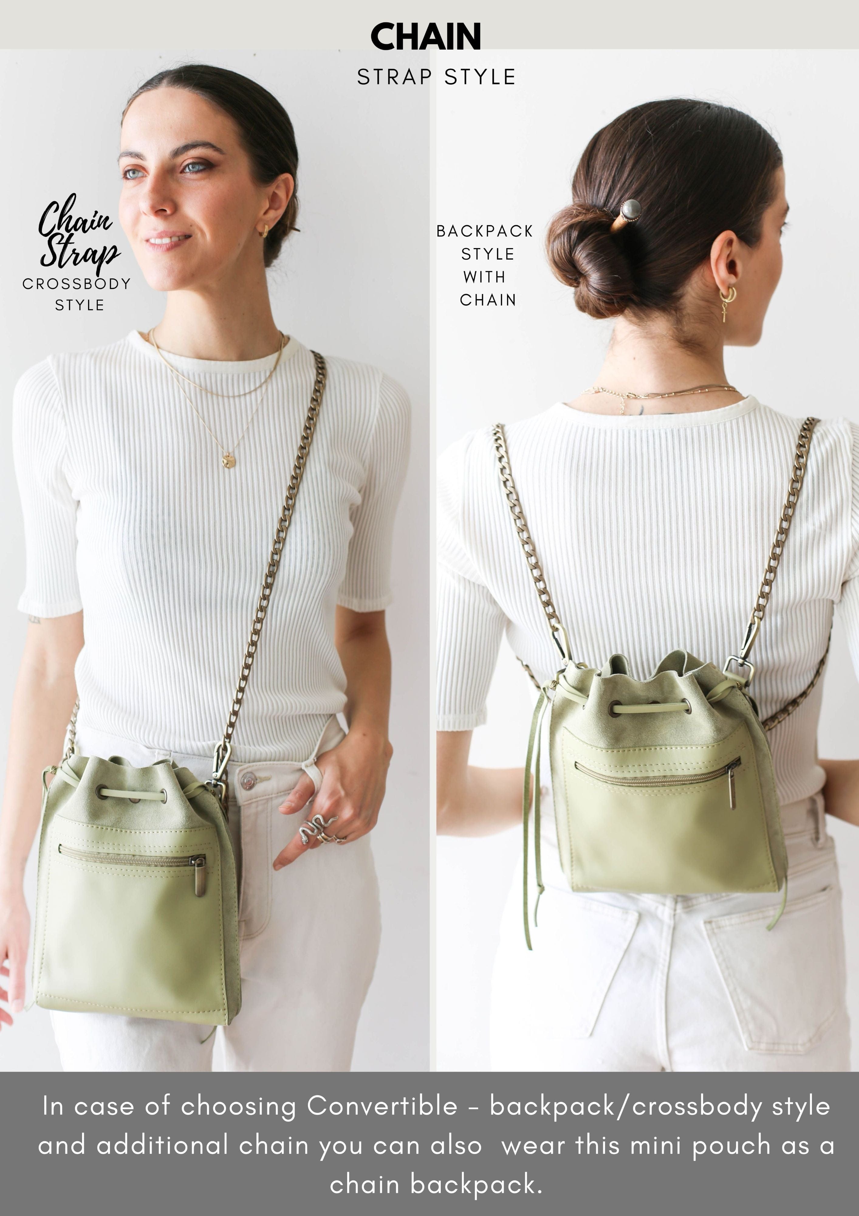 Green hotsell designer bags