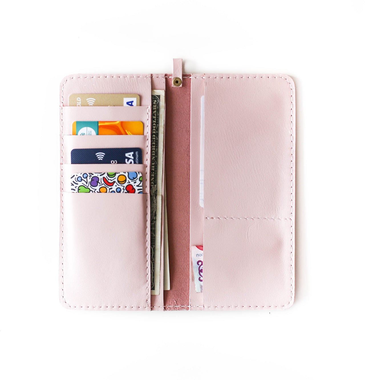 Leather wallet for women