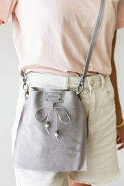 Leather Crossbody pouch bag