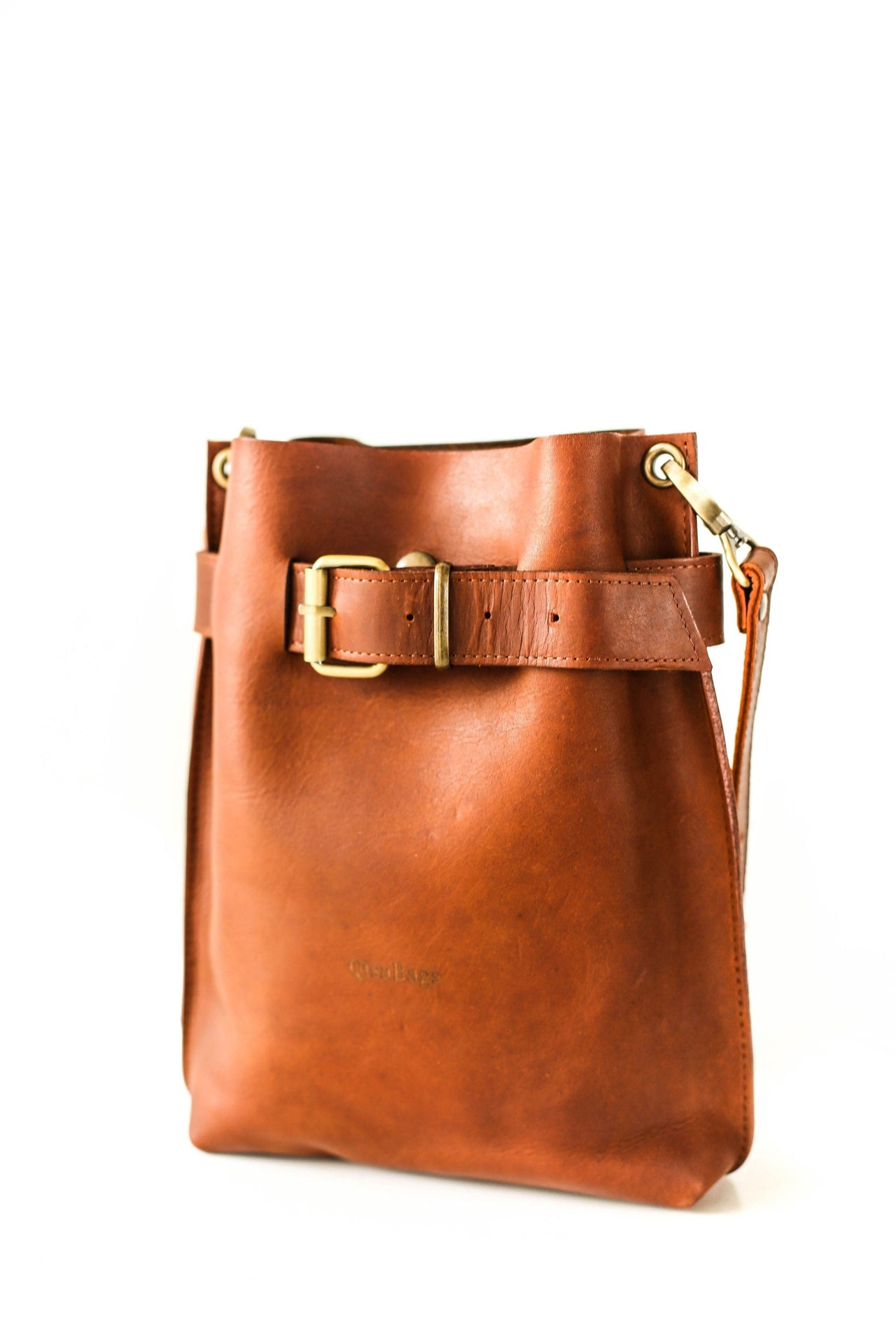 Handmade Brown Leather Bag