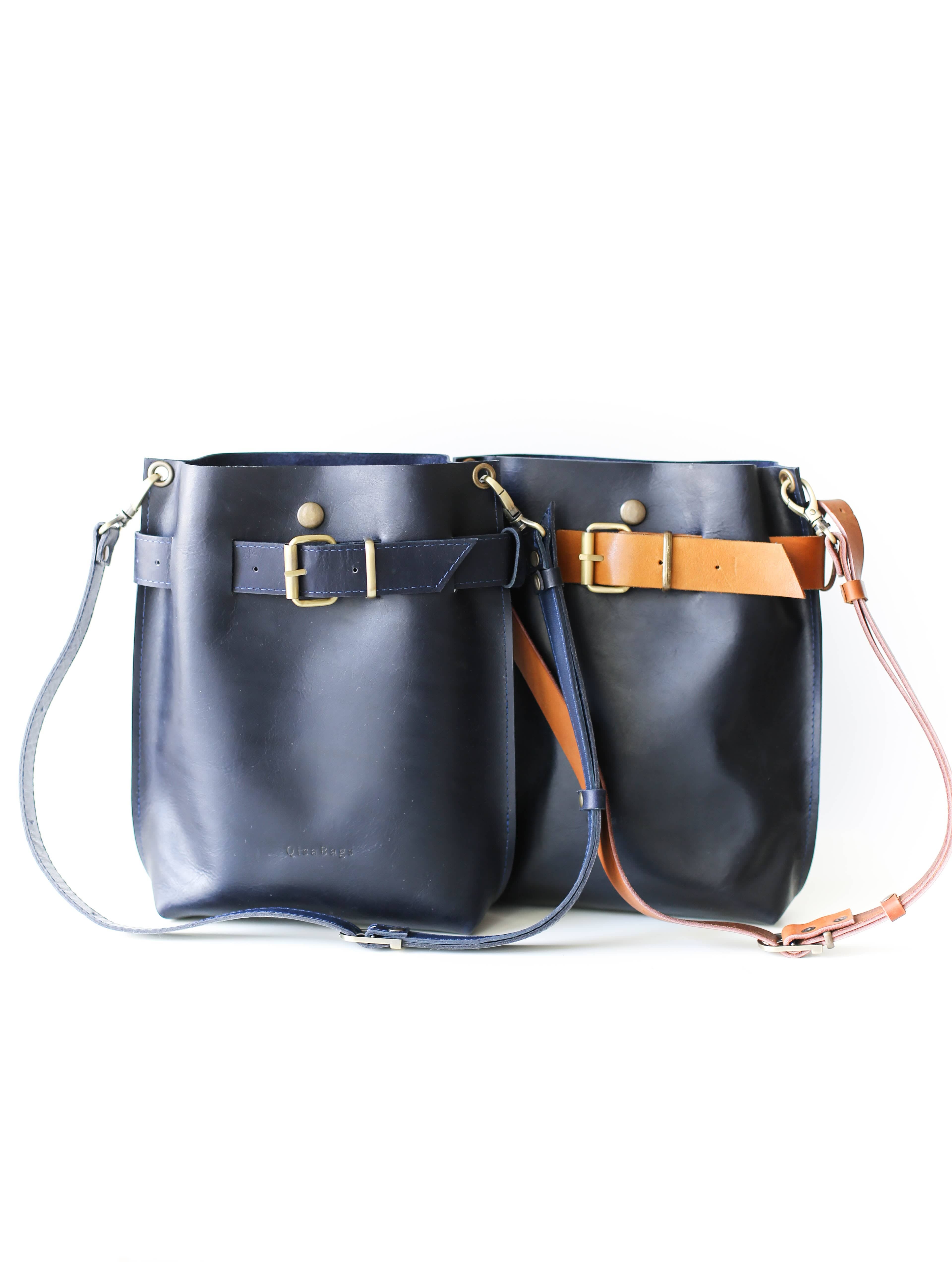 navy blue designer bag