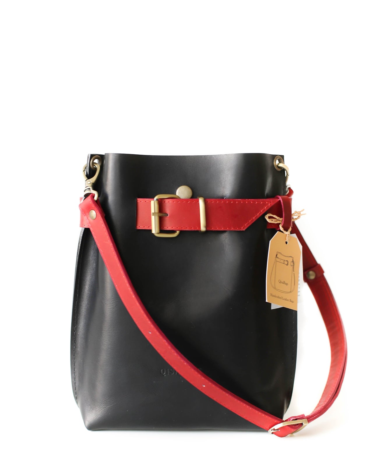 Black Leather bag for women