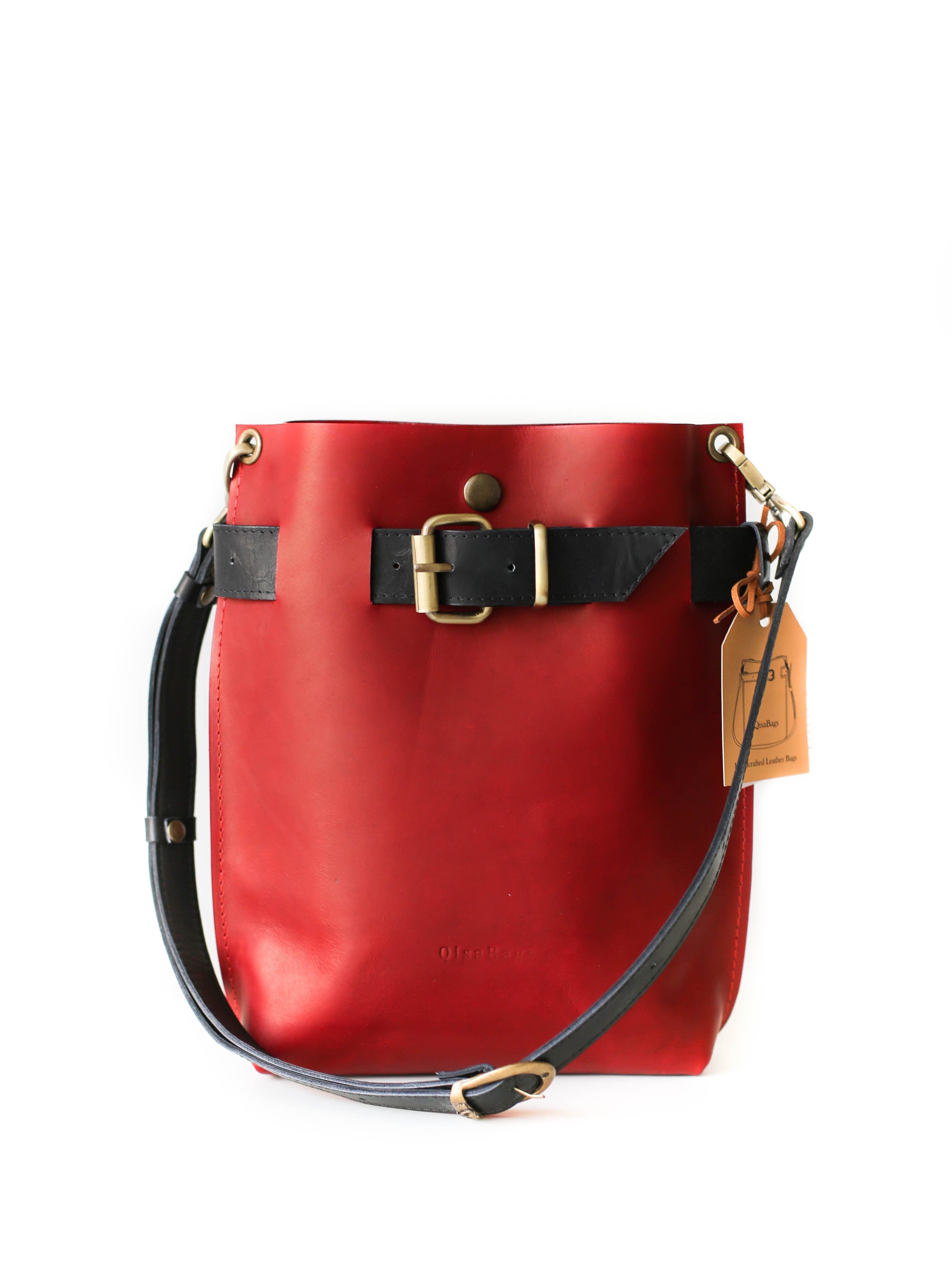 Red Leather Purse