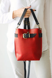 Convertible Leather bag