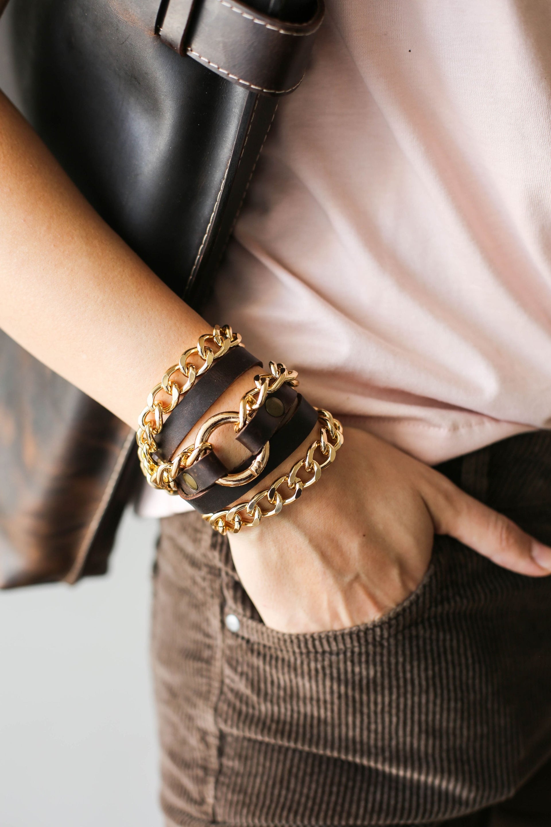 Designer Leather Bracelets