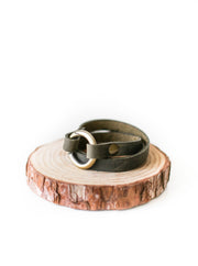 Handmade leather bracelet for women