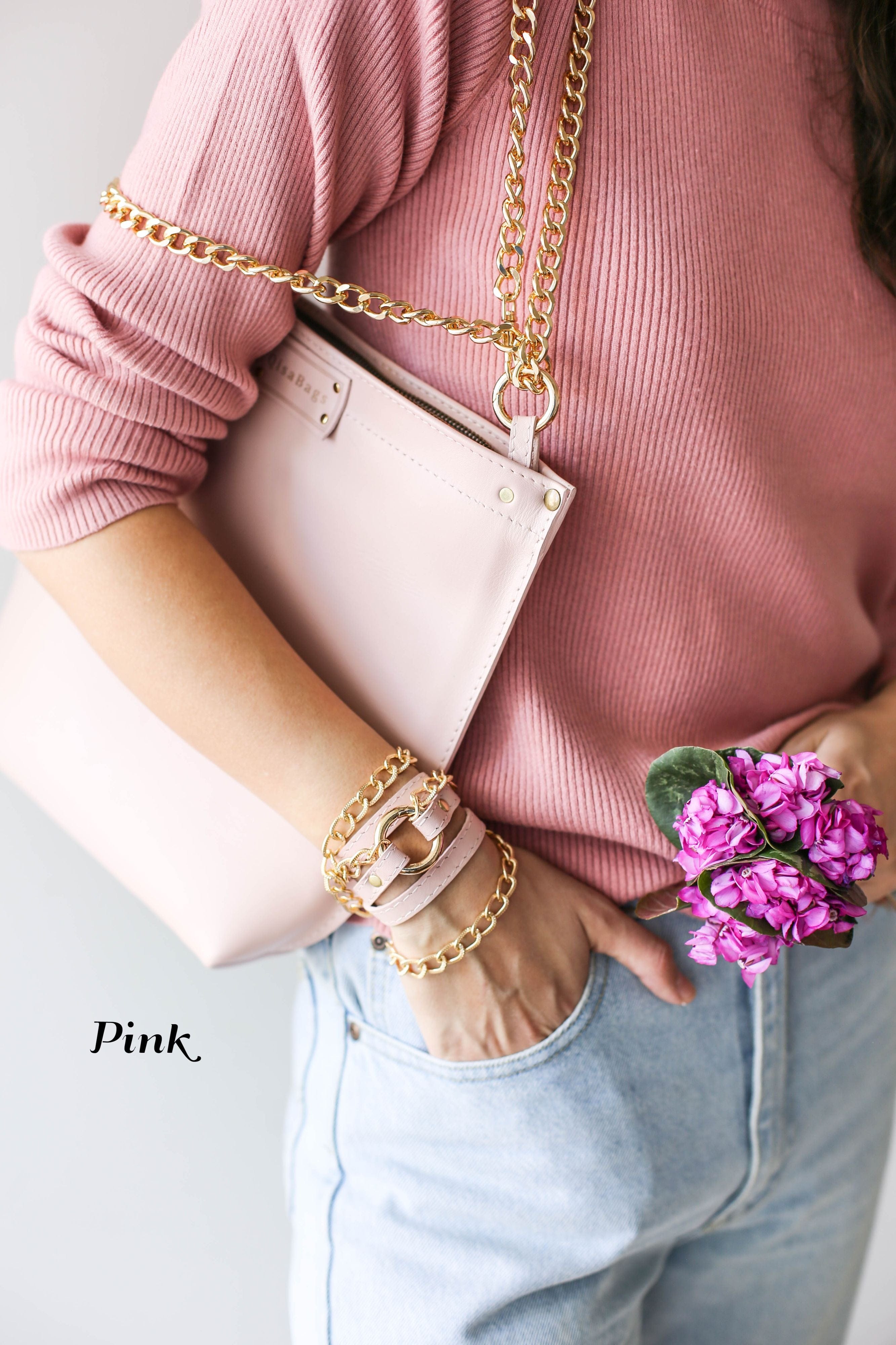 modern leather bracelet