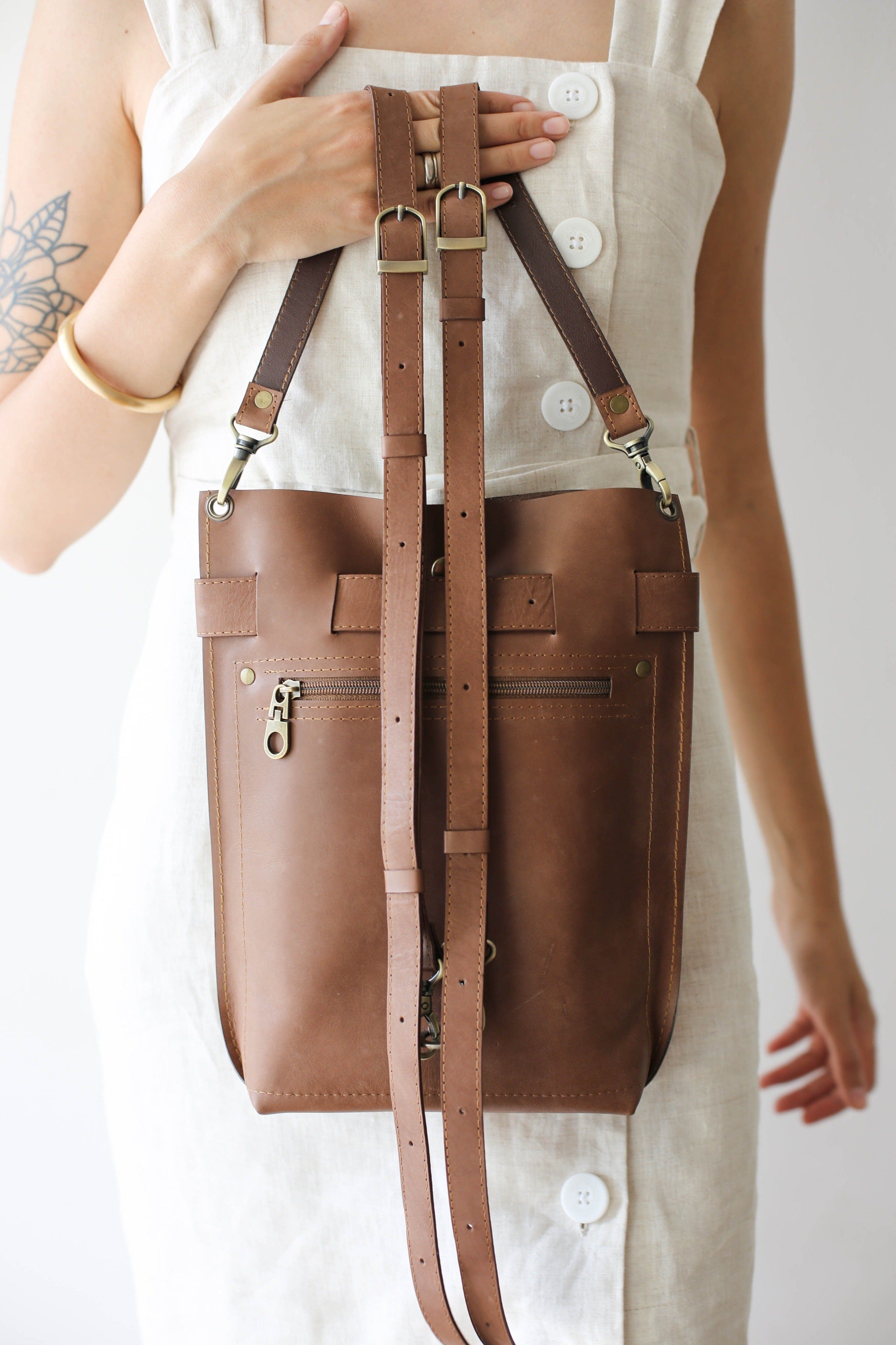 Nude backpack purse best sale