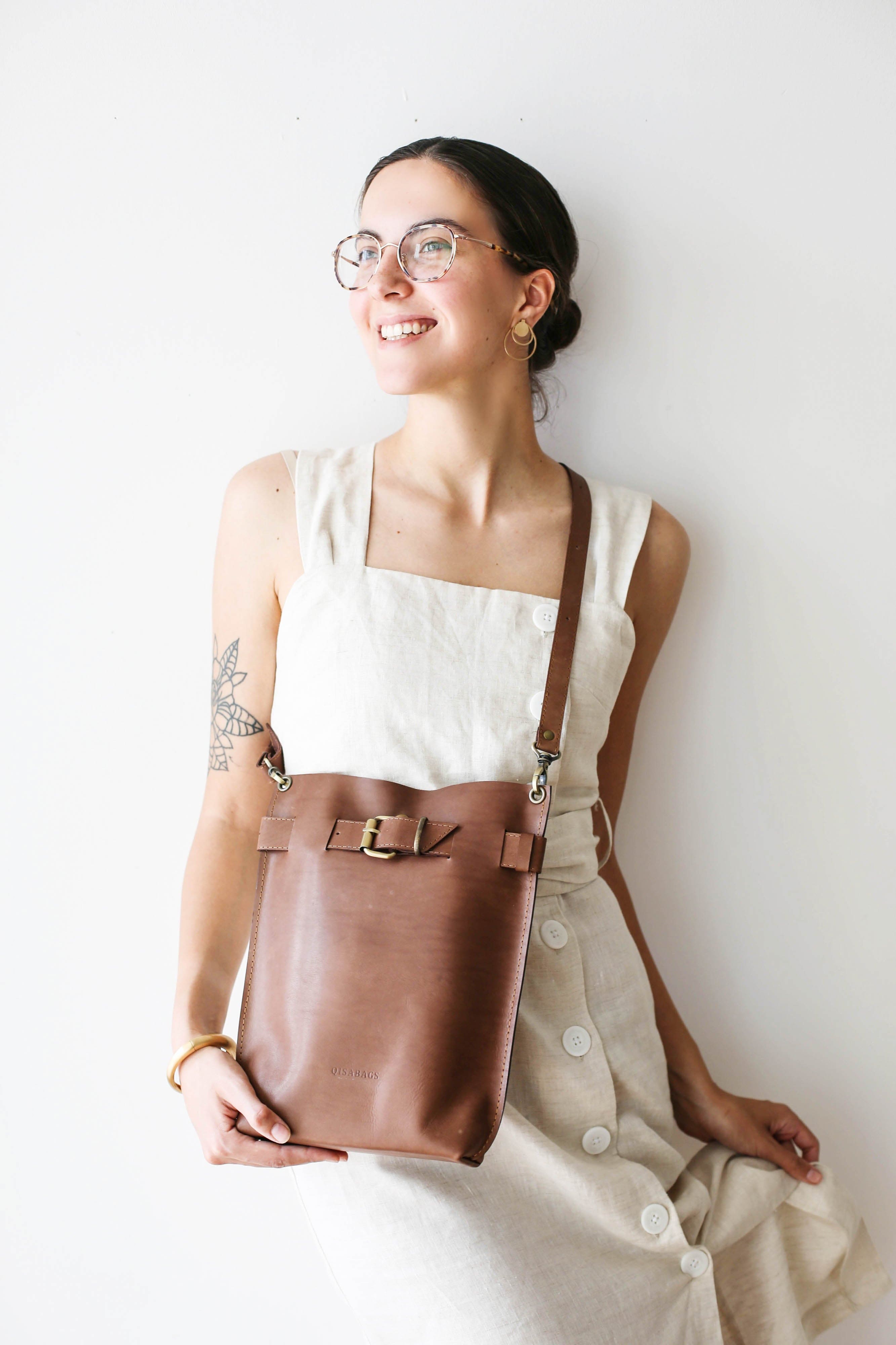 Handmade Leather Crossbody bag