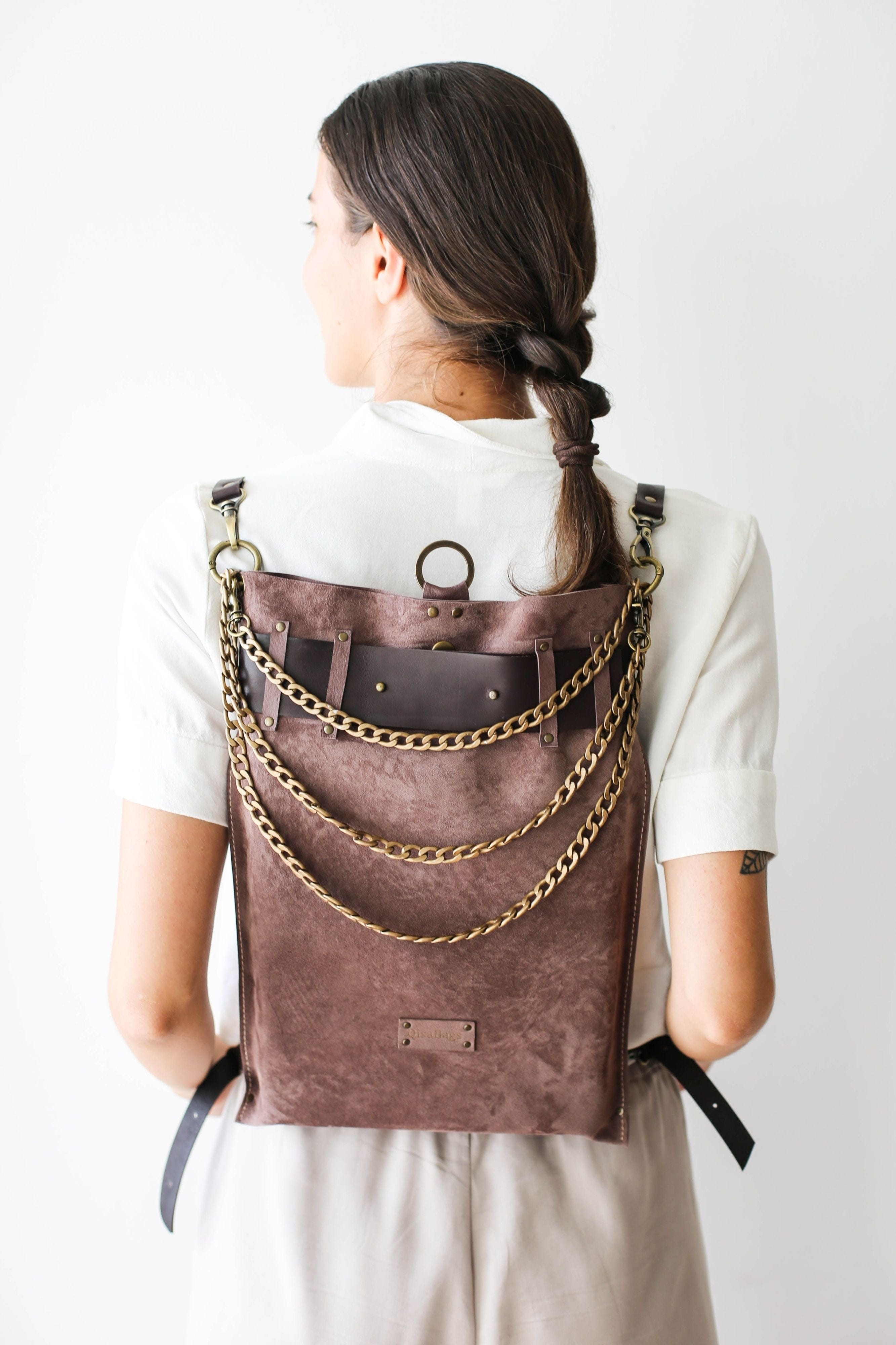 Quinlan Suede Backpack | Serendipity Boutique of Sayville