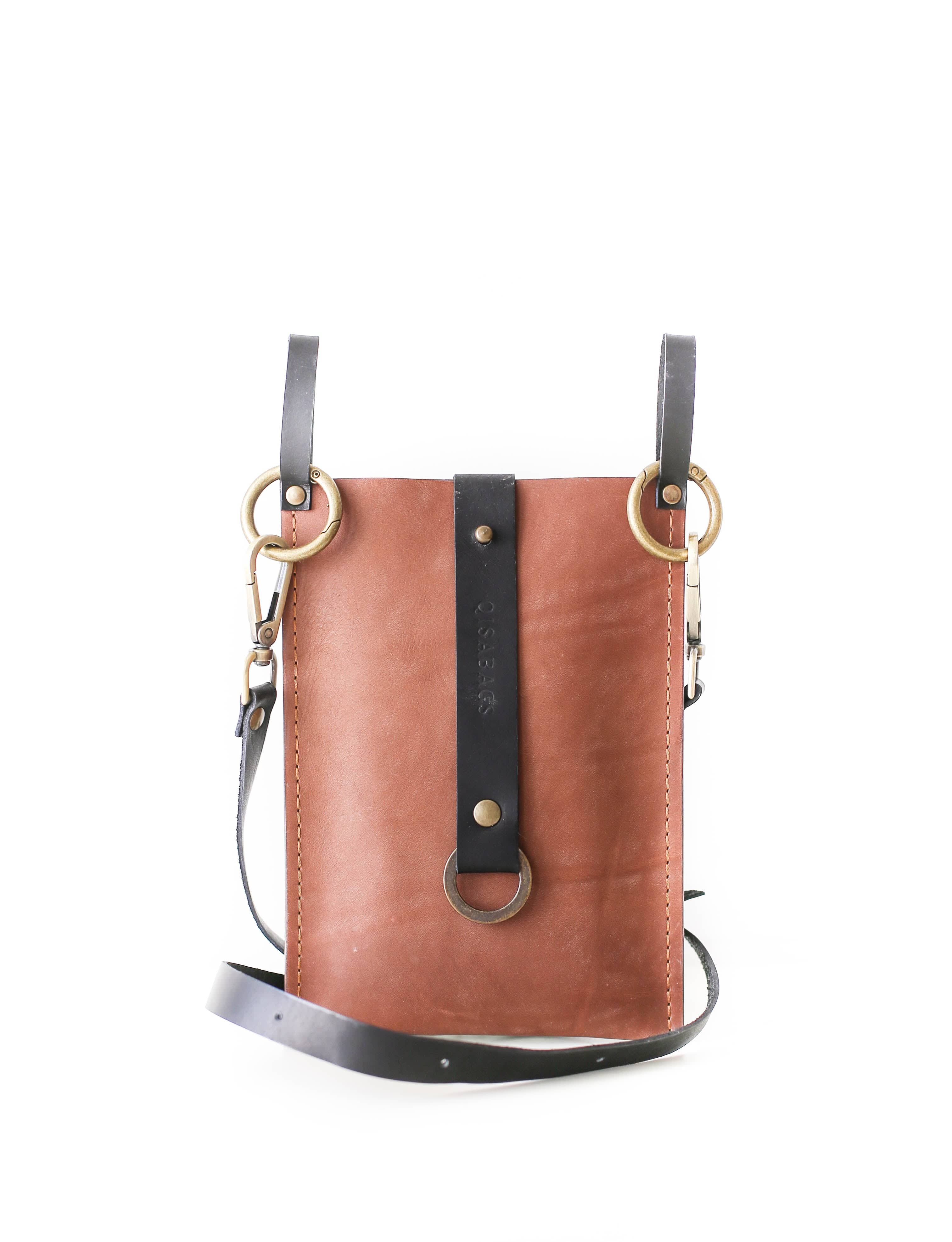 Small leather bag