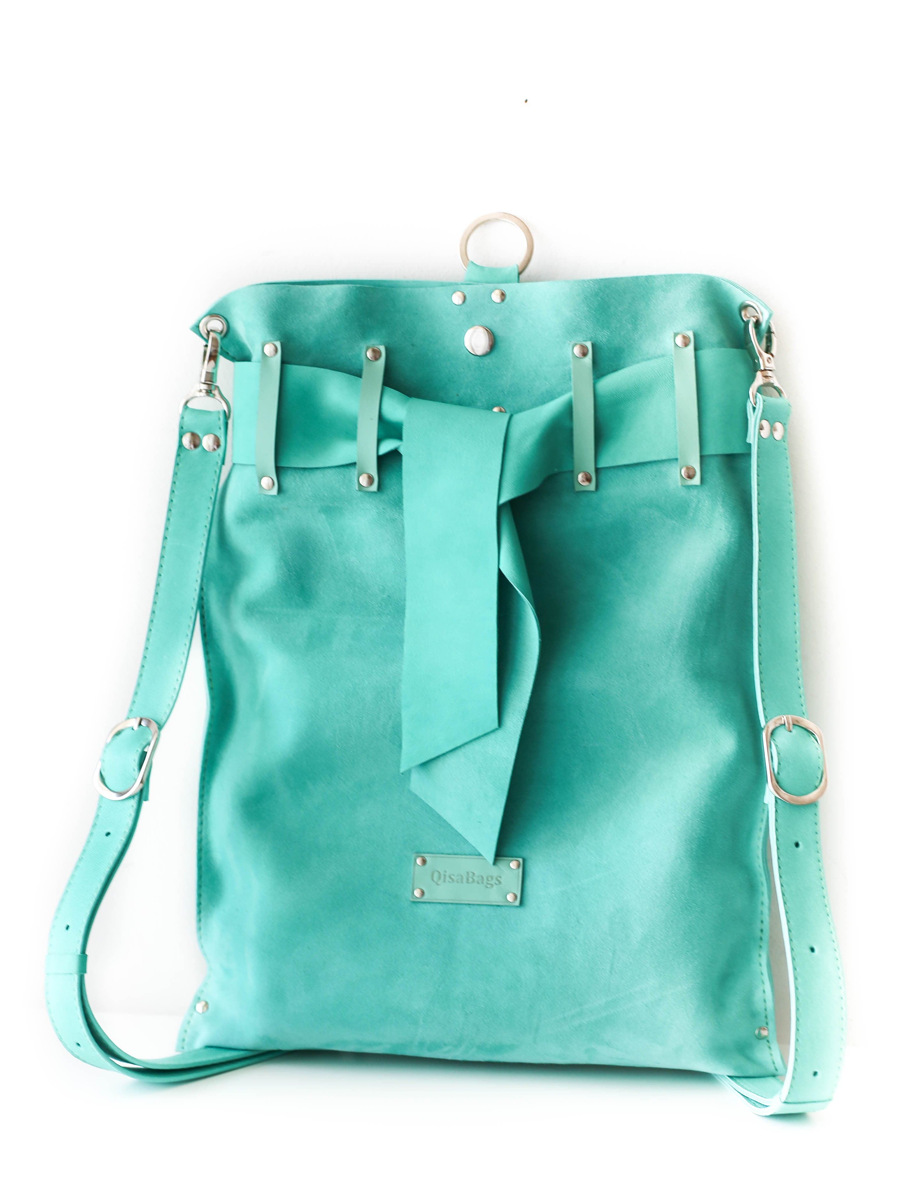 Mini genuine leather backpack purse boho | Mini leather backpack, Leather,  Leather backpack purse