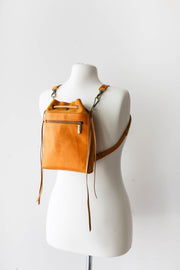 leather mini backpacks