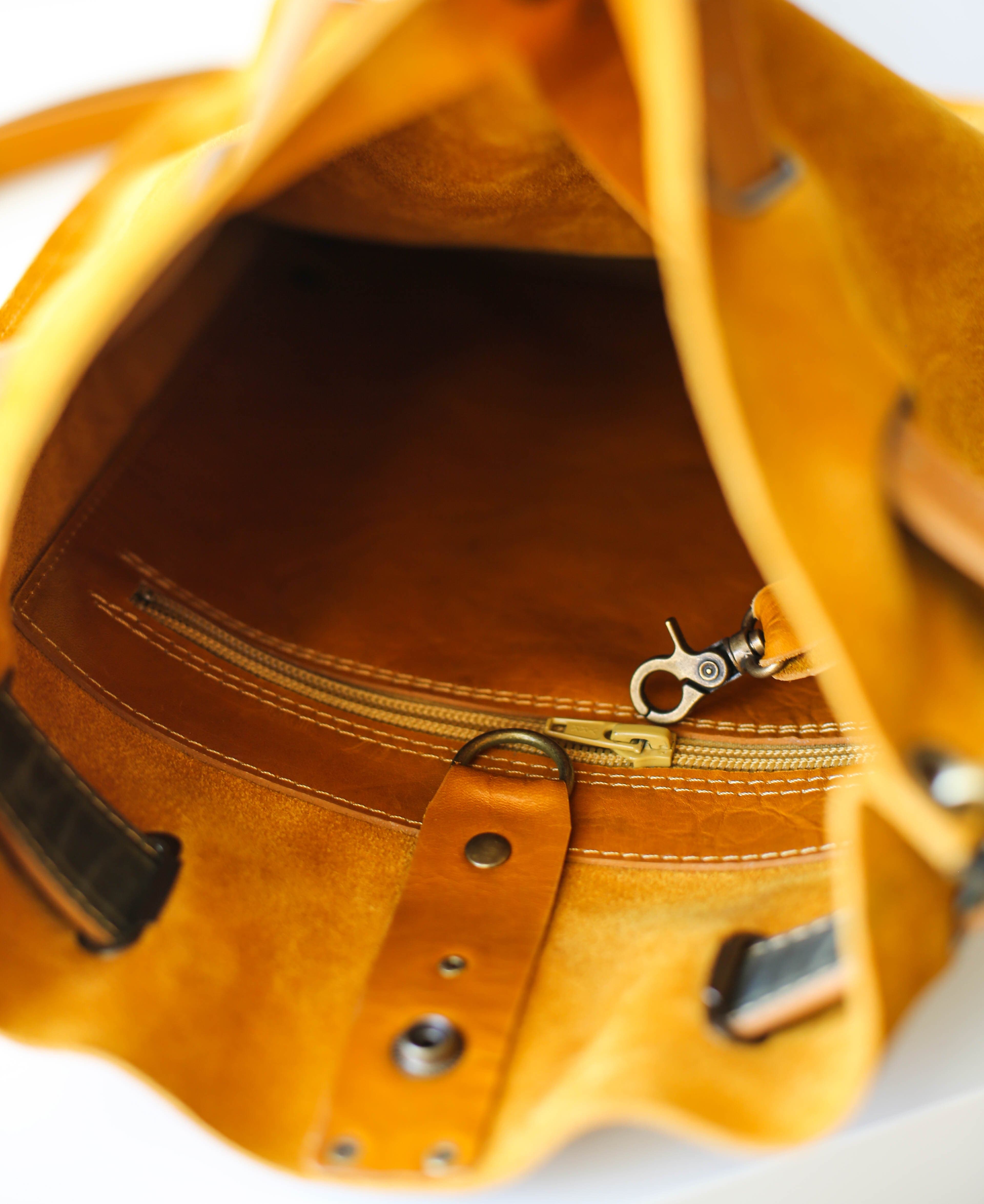 leather backpack purse for women