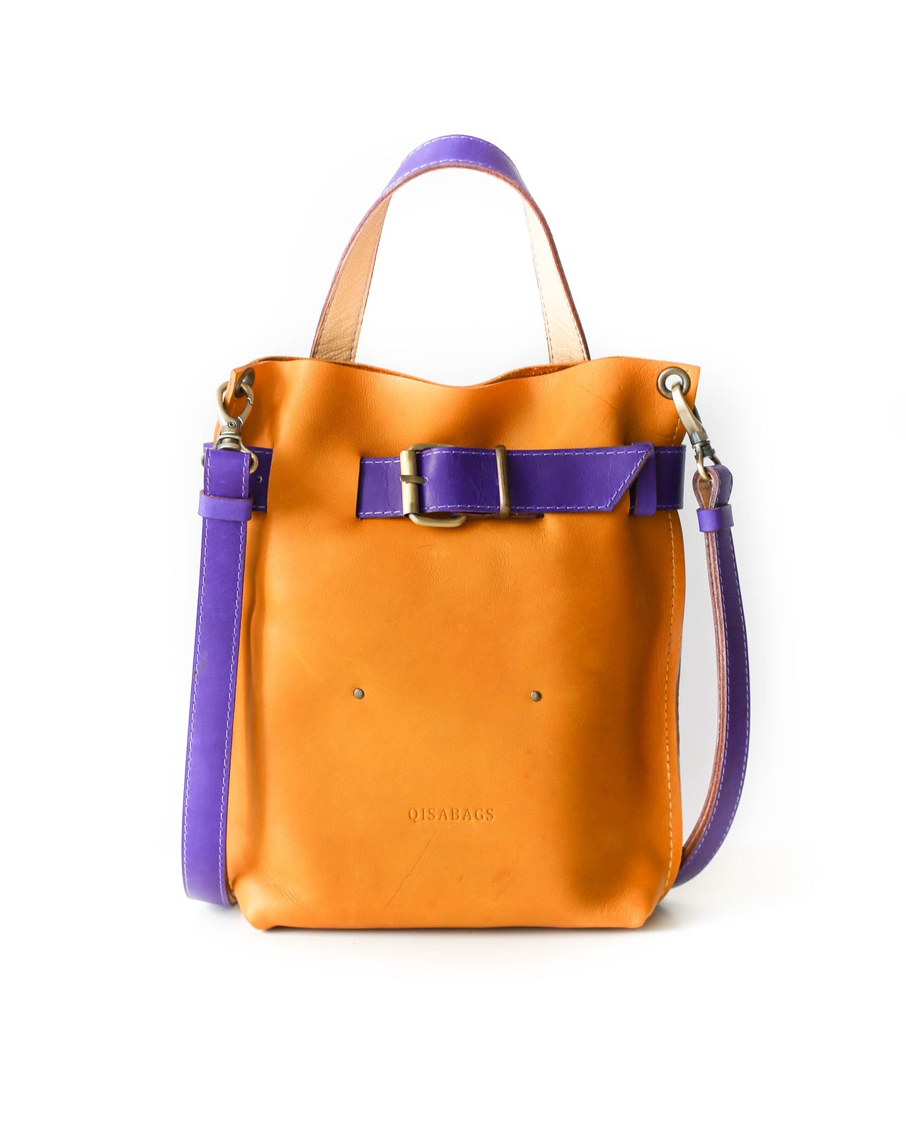 Designer leather purse